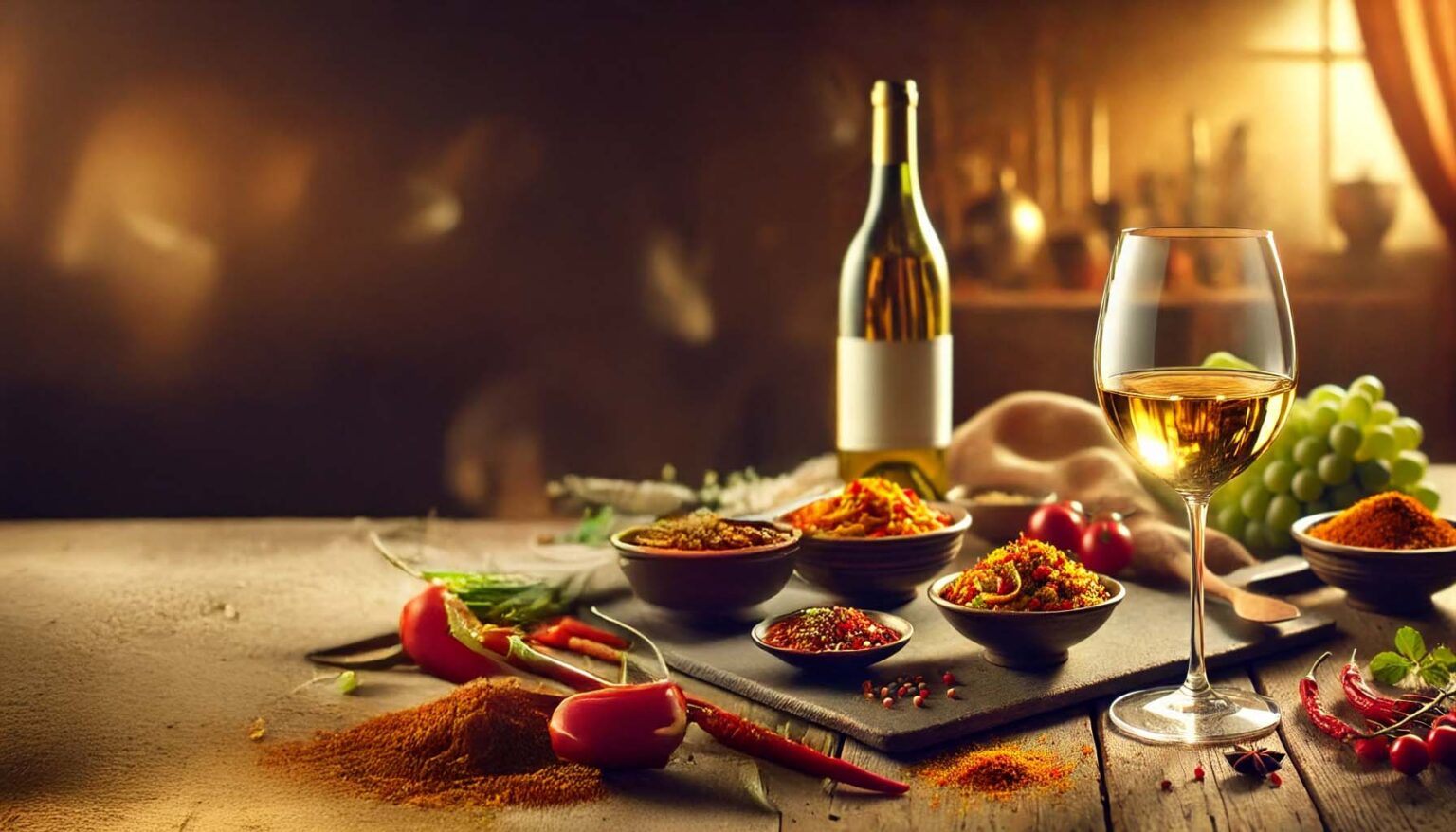 Wine and Food Pairing : spicy dishes