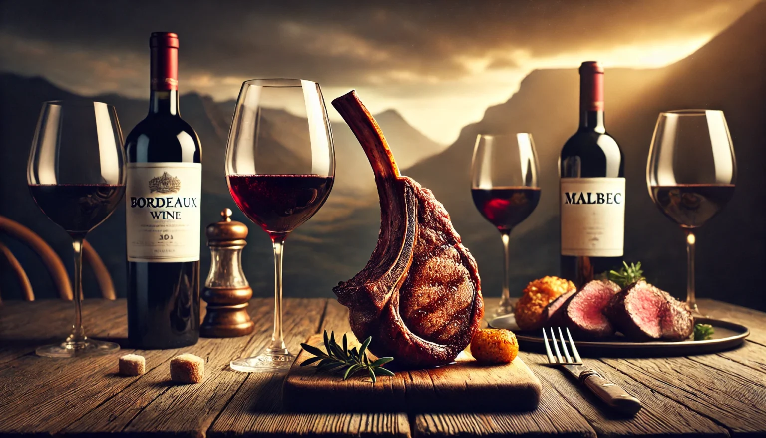 Wine and Food Pairing : tannic wines with fatty meats